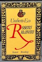 Rosens namn : roman