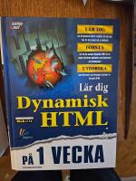 L&auml;r dig dynamisk HTML p&aring; 1 vecka