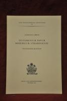Testamentum novum Bohemicum Strahoviense: V&auml;ster&aring;ser Bl&auml;tter. Fragment eines neuen Wiegendruckes in der Stifts- und Landesbibliothek zu V&auml;ster&aring;s