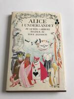 Alice i Underlandet Tove Jansson illustrated superb condition.Jansson Carroll