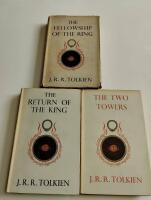 Lord of the rings 5-6-5 fellowship the two towers rotk Tolkien first edition 1956 1959