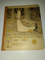 Bland tomtar och troll 1907 inbunden lyxvariant John Bauer illustrat&ouml;r