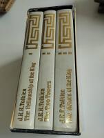 Lord of the rings folio society 1977 first print Tolkien two towers return fellowship