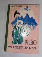 Bilbo en hobbits &auml;ventyr Tolkien 1962 tove jansson fint skick 8sp 