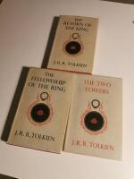 1956-1957 First editions Lord of the rings &fellowship two towers rotk Tolkien superb set 5-5-3 impr