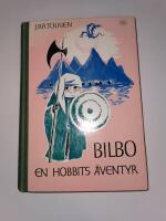 V&auml;ldigt bra skick Bilbo - En Hobbits &Auml;ventyr av J.R.R. Tolkien, 1962 Tove Jansson 10mr   