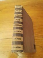 Down and out in paris and london first us edition 1933 orwell