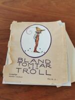 Bland tomtar och Troll 1915 med skyddsomslag. 
