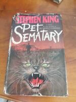 Pet semetery stephen king book club edition 1983