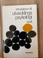 Introduktion till utvecklingspsykologi