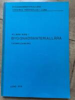 Allm&auml;n kurs i byggnadsmateriall&auml;ra. Exempelsamling