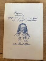 Dagbok h&aring;llen vid Yxtaholm &aring;r 1791 i juli och augusti m&aring;nader