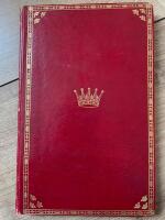 Kungligt bokband. Oscar Fredrik, hertig av &Ouml;sterg&ouml;tland, Oscar II