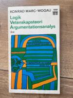 Logik. Vetenskapsteori. Argumentationsanalys