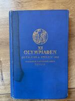 Xl Olympiaden. Olympiska spelen 1936 Garmisch -Partenkirschen. Berlin. Ber&auml;ttelse &ouml;ver Olympiska spelen 1936 samt officiell redog&ouml;relse f&ouml;r Sveriges deltagande under ledning av Sveriges olympiska kommitte'