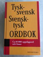 Tysk-svensk/Svensk-tysk ordbok