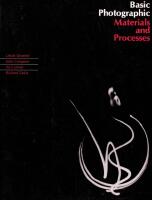 Basic photographic materials and processes
