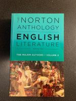 The Norton Anthology of English Literature, The Major Authors, Two volume set