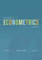 Principles of Econometrics, 3rd Edition