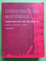 Construction materials - Their nature and behaviour