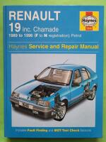 Renault 19 (petrol) inc. Chamade - Haynes service & repair manual : 1989-1996 (F to N registration)