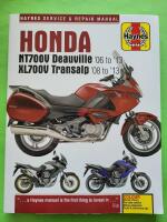 Honda NT700V Deauville '06 to '13 & XL700V Transalp '08 to'13 - Haynes service and repair manual