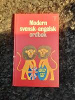 Modern svensk-engelsk ordbok : A modern Swedish-English dictionary