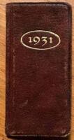 Portmonn&auml;kalender 1931