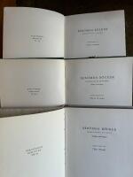 3 st ber&ouml;mda b&ouml;cker, bokv&auml;nnens bibliotek nr 29, 44 och 66