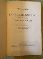 Plutarkhos Levnadsteckningar &ouml;ver ber&ouml;mda greker och romare