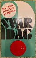 Svar idag - 72 experter ger svar p&aring; fr&aring;gor