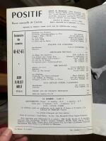 Positif, L'Érotisme [sommaire du N°61-62-63]