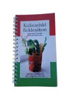 Kulinariskt ficklexikon : italienska-svenska