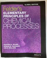 Elementary Principles of Chemical Processes, 4th Edition International Stud