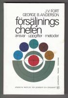 F&ouml;rs&auml;ljningschefen : ansvar, uppgifter, metoder