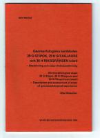 Geomorfologiska kartbladen 24G, 29H o 30H