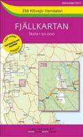 Z58 Kl&ouml;vsj&ouml;-Vemdalen Fj&auml;llkartan : Skala 1:50 000