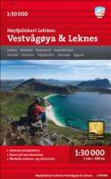 H&oslash;yfjellskart Lofoten - Vestv&aring;g&oslash;ya - Leknes