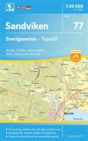 Sverigeserien Topo50 - Sandviken blad 77