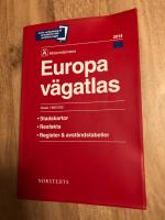 Europa v&auml;gatlas 2014 Motorm&auml;nnen - 1:800000