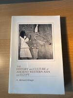 The history and culture of ancient Western Asia and Egypt