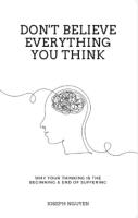 Don'T Believe Everything You Think & Helt ny och inplastad