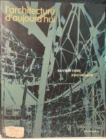 l`architecture d`aujourd`hui