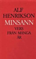 Minsann: vers fr&aring;n m&aring;nga &aring;r