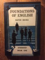 Foundations of english: Students book one