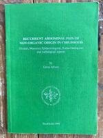 Recurrent abdominal pain of non-organic origin in childhood: Clinical, muscular, epidemiological, endocrinological, and aetiological aspects