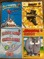 Jonatans elefant / Snuff och den nyfikna bj&ouml;rnungen / Ludde Lump och Greta Garn / Den magiska julklappss&auml;cken