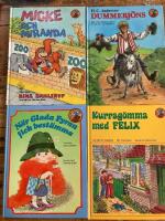 Micke och Miranda / Dummerj&ouml;ns / N&auml;r glada fyran fick best&auml;mma / Kurrag&ouml;mma med Felix