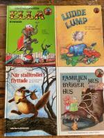 Familjen Mus bygger hus / N&auml;r stalltrollet flyttade / Ludde Lump / Cirkuselefanten Ella rymmer