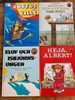Justus och Ville / Sagan om den nyfikna abborren / Elof och isbj&ouml;rnsungen / Heja, Albert!